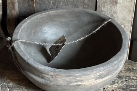 Ronde houten schaal